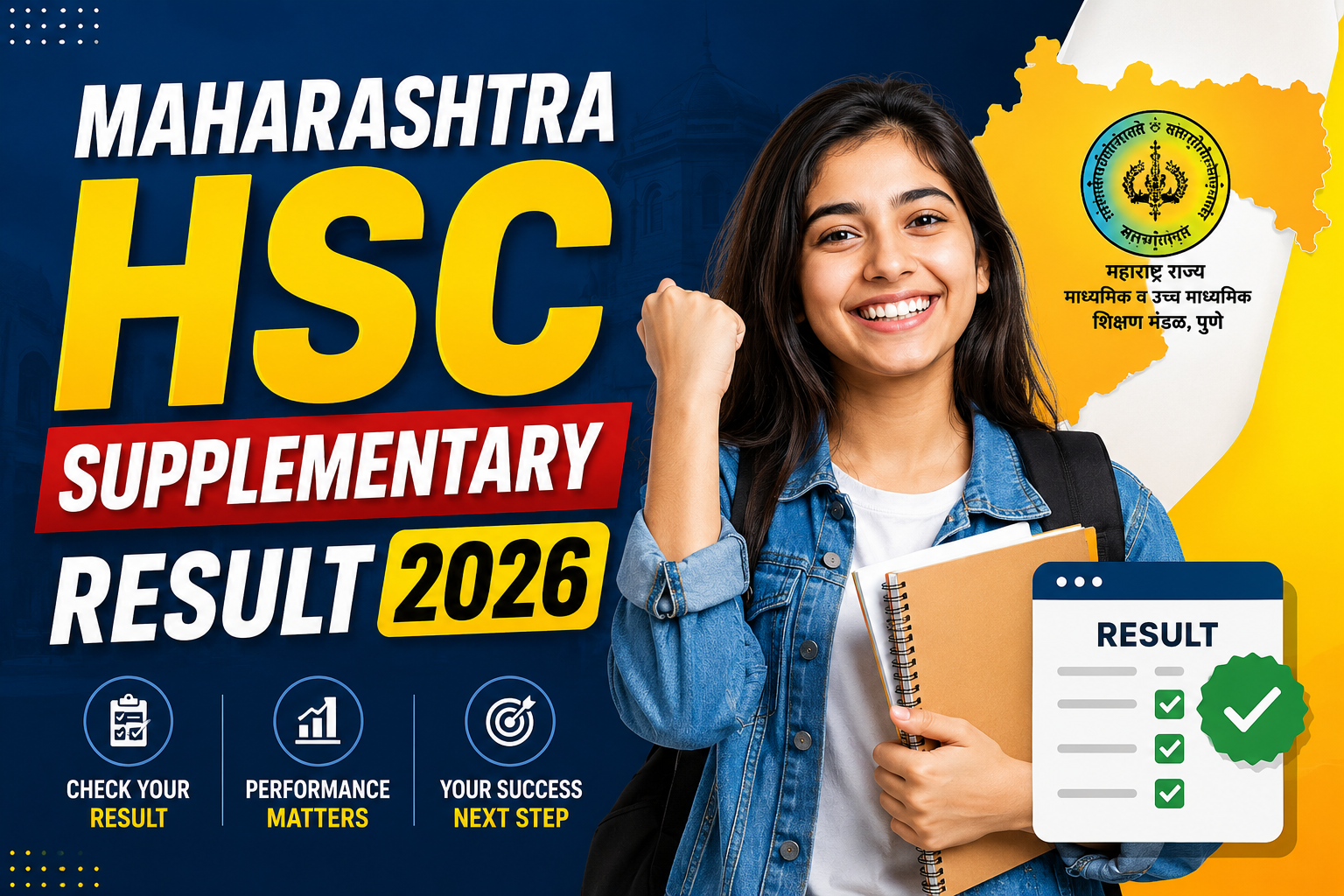 Maharashtra HSC Supplementary Result 2026